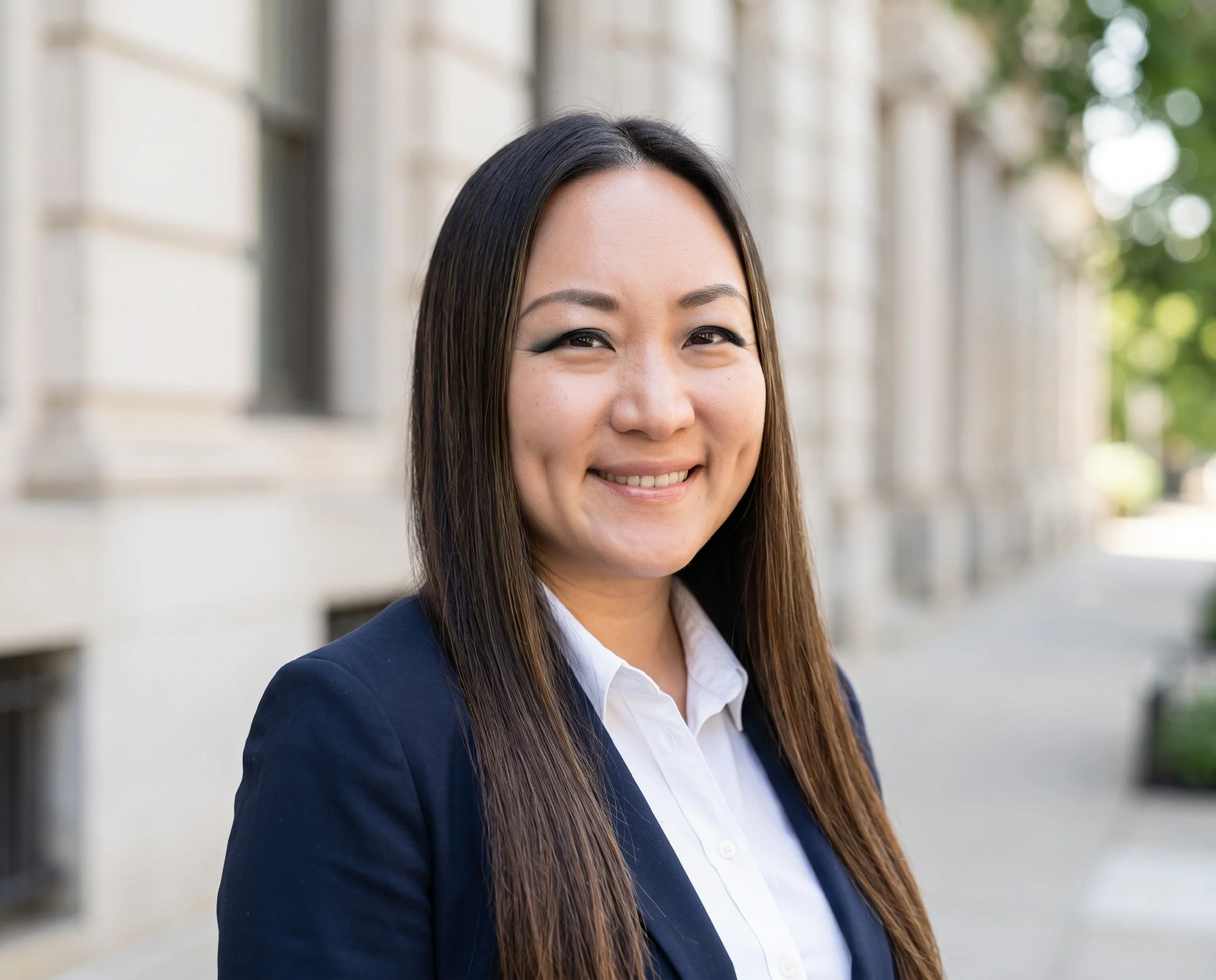 Angela S. Hwang speaking